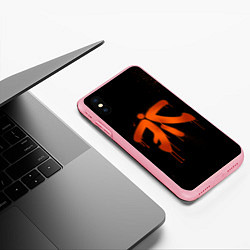 Чехол iPhone XS Max матовый Fnatic: Black collection, цвет: 3D-баблгам — фото 2