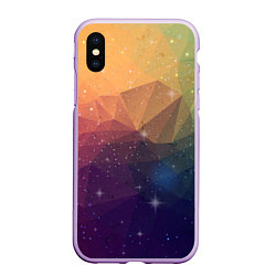 Чехол iPhone XS Max матовый Polygon Star