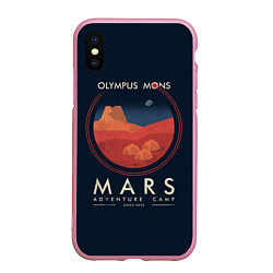 Чехол iPhone XS Max матовый Mars Adventure Camp