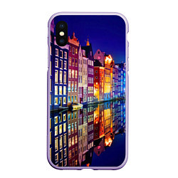 Чехол iPhone XS Max матовый Амстердама - Нидерланды