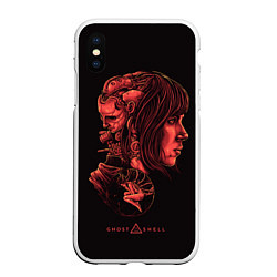 Чехол iPhone XS Max матовый Ghost In The Shell 11