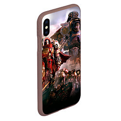 Чехол iPhone XS Max матовый Warhammer 40k: Angelos, цвет: 3D-коричневый — фото 2