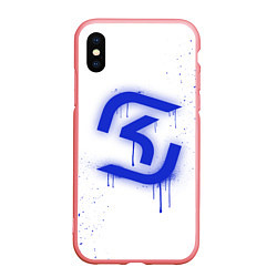 Чехол iPhone XS Max матовый SK Gaming: White collection, цвет: 3D-баблгам