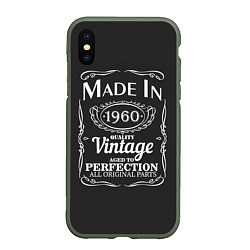 Чехол iPhone XS Max матовый Сделано в 1960