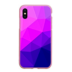 Чехол iPhone XS Max матовый Geometrica