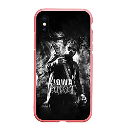 Чехол iPhone XS Max матовый Slipknot: Iowa