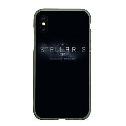 Чехол iPhone XS Max матовый Stellaris