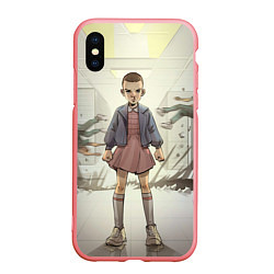 Чехол iPhone XS Max матовый Girl-boy