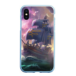 Чехол iPhone XS Max матовый Sea of thieves