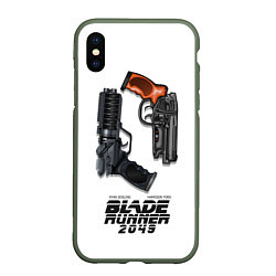 Чехол iPhone XS Max матовый Blade Runner 2049: Weapon