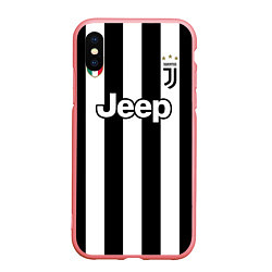 Чехол iPhone XS Max матовый Juventus FC: Higuain Home 17/18