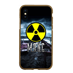 Чехол iPhone XS Max матовый S.T.A.L.K.E.R: Макс