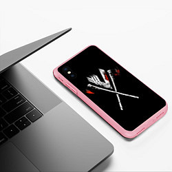 Чехол iPhone XS Max матовый Викинги, цвет: 3D-баблгам — фото 2