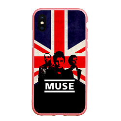 Чехол iPhone XS Max матовый Muse UK, цвет: 3D-баблгам