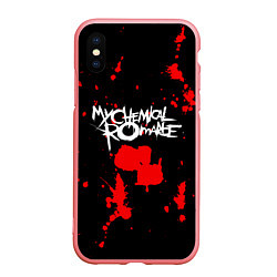 Чехол iPhone XS Max матовый My Chemical Romance, цвет: 3D-баблгам