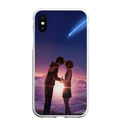 Чехол iPhone XS Max матовый Your Name