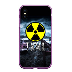 Чехол iPhone XS Max матовый S.T.A.L.K.E.R: Тима