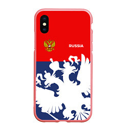 Чехол iPhone XS Max матовый Russian Style, цвет: 3D-баблгам
