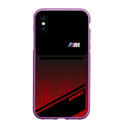 Чехол iPhone XS Max матовый BMW 2018 M Sport