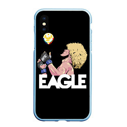 Чехол iPhone XS Max матовый Eagle Khabib