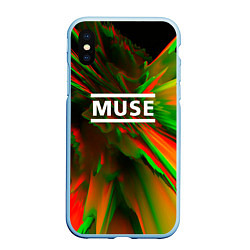 Чехол iPhone XS Max матовый Muse: Colour Abstract