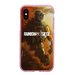 Чехол iPhone XS Max матовый Rainbow Six Siege: Outbreak