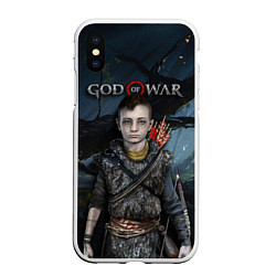 Чехол iPhone XS Max матовый God of War: Atreus