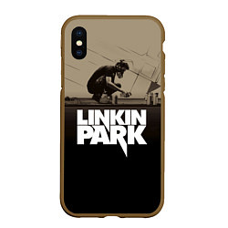 Чехол iPhone XS Max матовый Linkin Park: Meteora