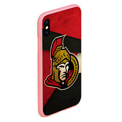 Чехол iPhone XS Max матовый HC Ottawa Senators: Old Style, цвет: 3D-баблгам — фото 2