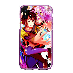 Чехол iPhone XS Max матовый No Game No Life