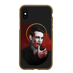 Чехол iPhone XS Max матовый Simon Lewis