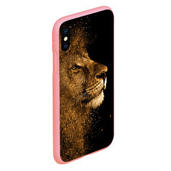 Чехол iPhone XS Max матовый Песчаный лев, цвет: 3D-баблгам — фото 2