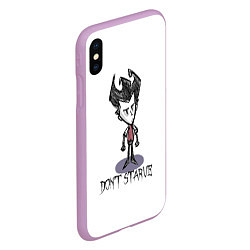 Чехол iPhone XS Max матовый Don't Starve, цвет: 3D-сиреневый — фото 2