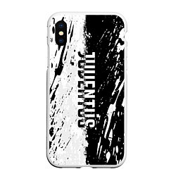 Чехол iPhone XS Max матовый JUVENTUS BIANCONERI