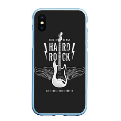 Чехол iPhone XS Max матовый Hard Rock: Born to be wild