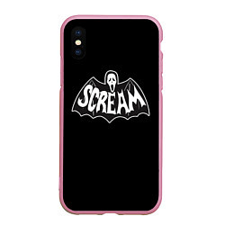 Чехол iPhone XS Max матовый Scream