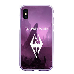 Чехол iPhone XS Max матовый The Elder Scrolls