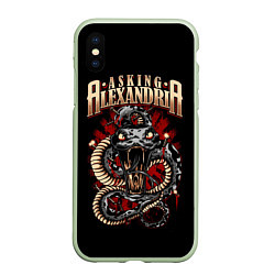 Чехол iPhone XS Max матовый Asking Alexandria: Stand Up And Scream