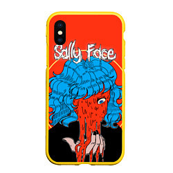 Чехол iPhone XS Max матовый Sally Face: Bloody Horror