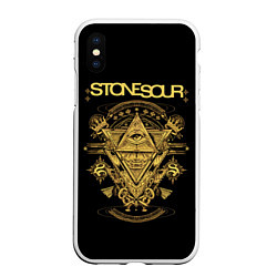 Чехол iPhone XS Max матовый Stone Sour
