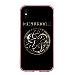 Чехол iPhone XS Max матовый Meshuggah