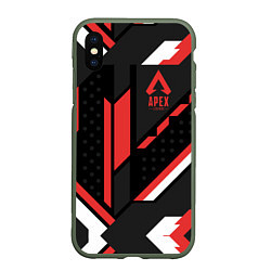 Чехол iPhone XS Max матовый Apex Cyrex