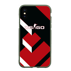 Чехол iPhone XS Max матовый CS:GO Cyrex Style