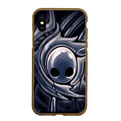 Чехол iPhone XS Max матовый Hollow Knight, цвет: 3D-коричневый