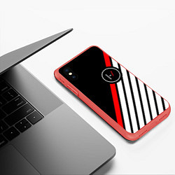 Чехол iPhone XS Max матовый 21 Pilots: Black Logo, цвет: 3D-красный — фото 2