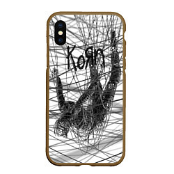 Чехол iPhone XS Max матовый Korn: The Nothing