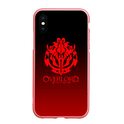 Чехол iPhone XS Max матовый OVERLORD, цвет: 3D-баблгам