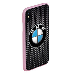 Чехол iPhone XS Max матовый BMW РЕДАЧ, цвет: 3D-розовый — фото 2