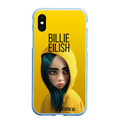 Чехол iPhone XS Max матовый BILLIE EILISH: Yellow Girl