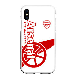 Чехол iPhone XS Max матовый Arsenal